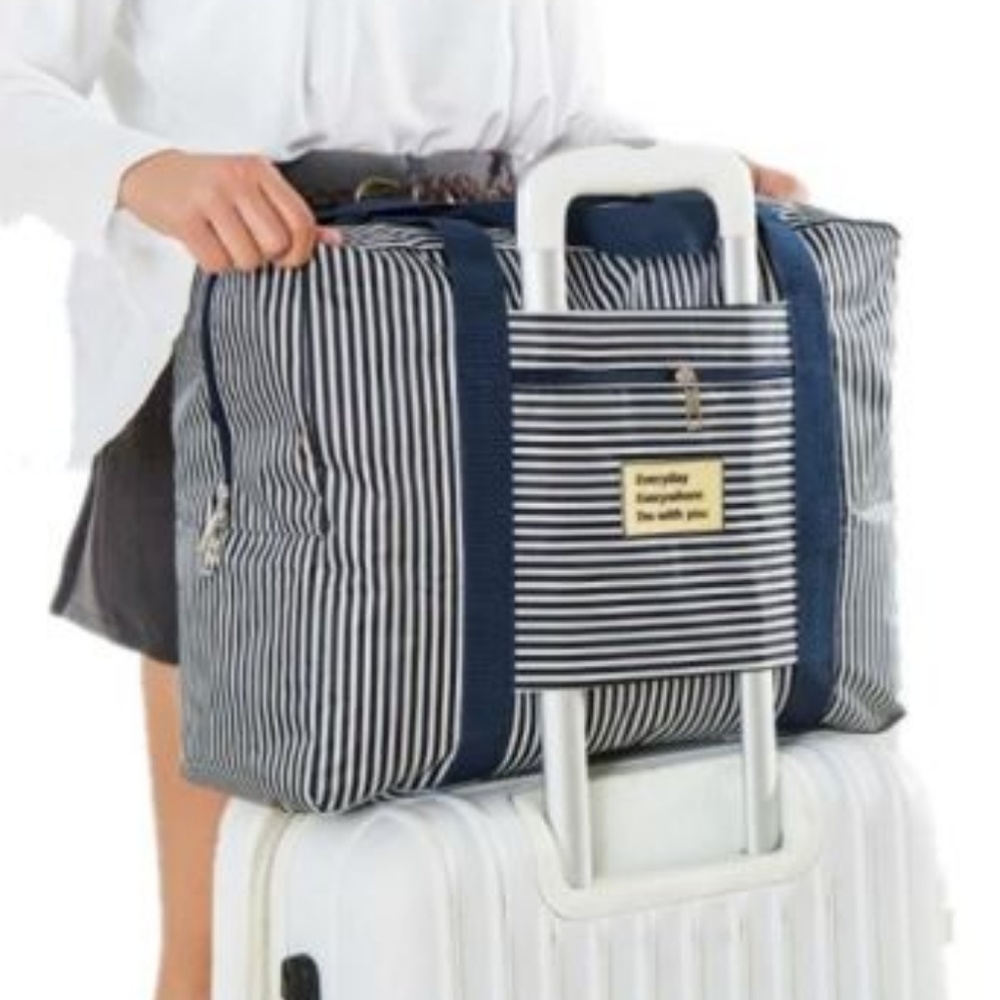 NEW Dotted Travel Luggage Bag - Picture 2 of 8